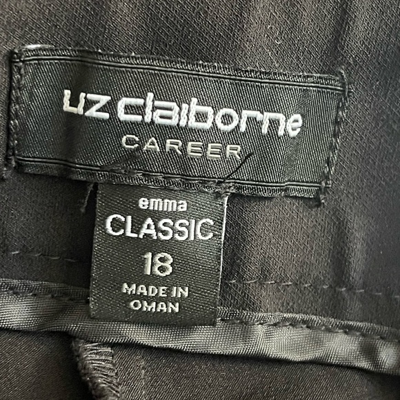 NWT LIZ CLAIBORNE Classic Career March Ankle Length Pants Secretly Work Trousers - Picture 8 of 10